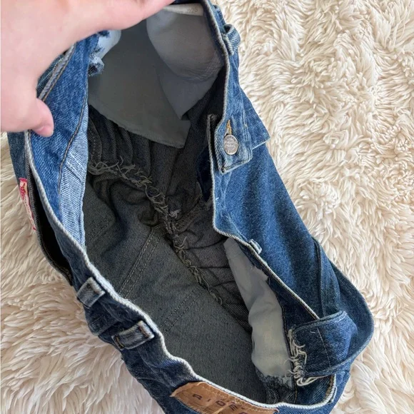 Denim Bubble Shoulder Bag - Blue - Picture 8 of 8